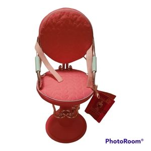 Our Generation Battat 18" Doll Sitting Pretty Salon Chair No Accessories